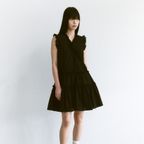 FRILL MINI DRESS(BK)
