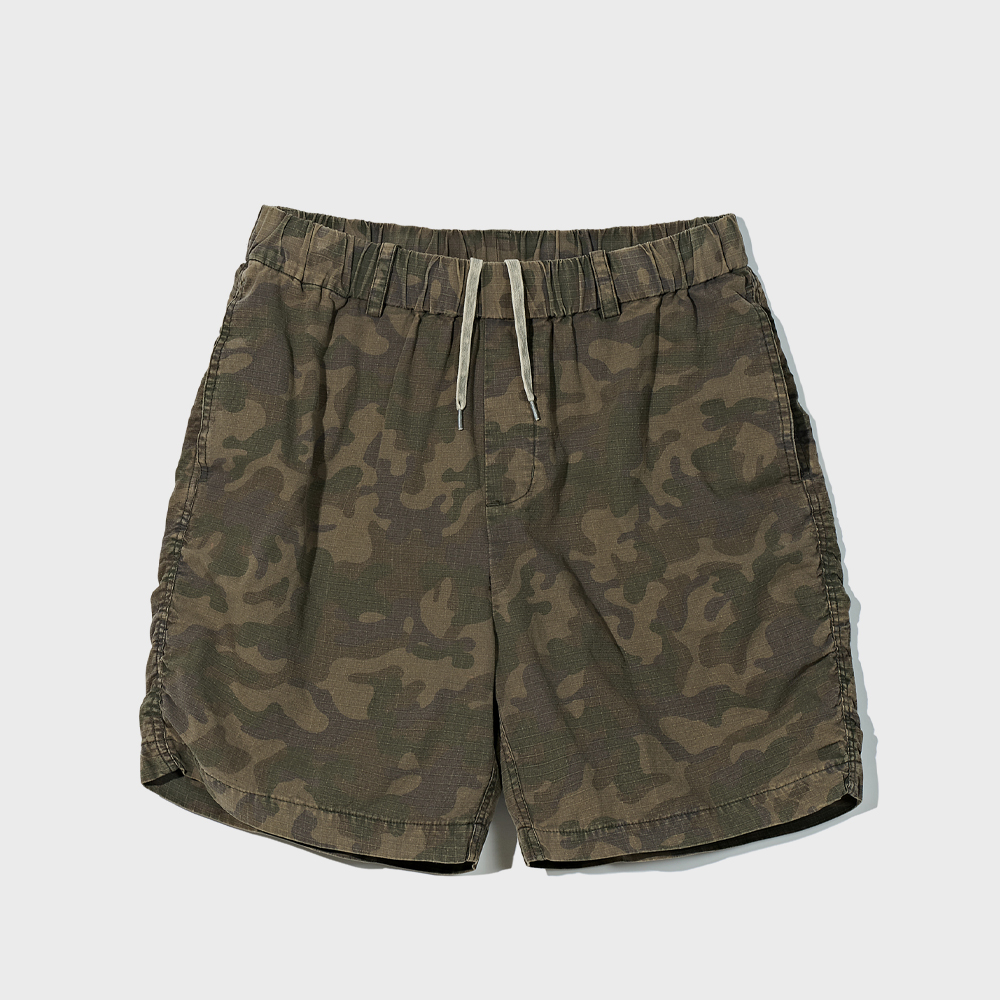 Beige Label Button Shorts - Black - 감도 깊은 취향 셀렉트샵 29CM