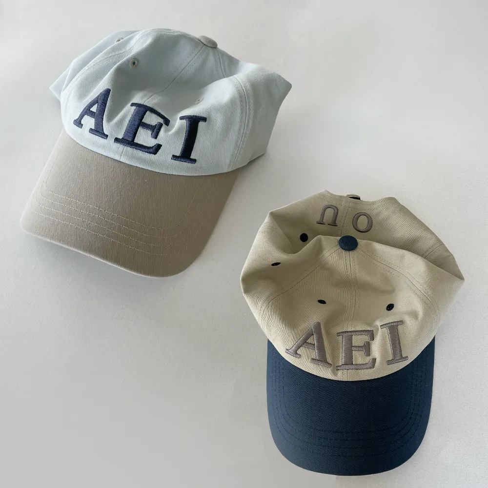 Aeiou Logo Lettering Cap 2 Colors - 감도 깊은 취향 셀렉트샵 29CM