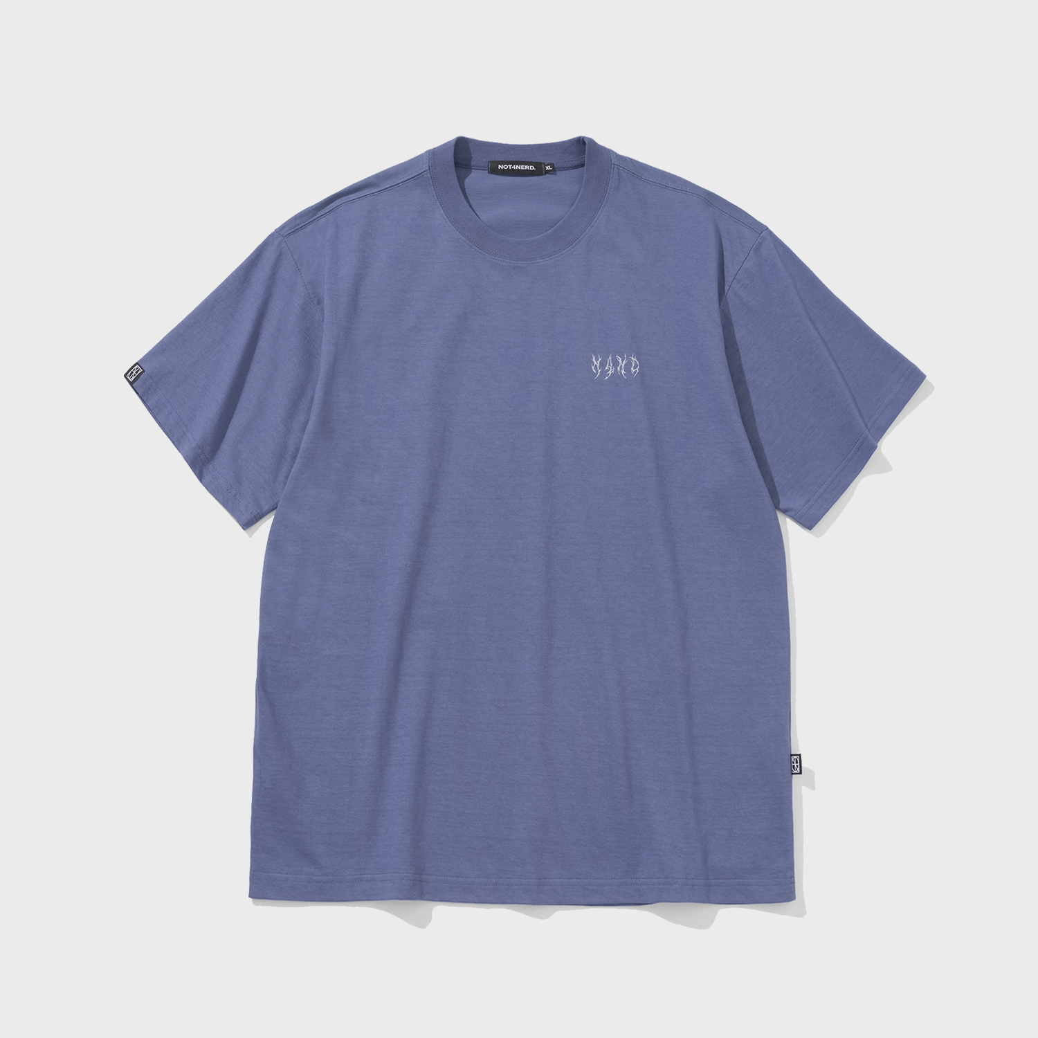 [NOT4NERD] N4ND Dagger Tribal Logo T-Shirts  /追跡付 N4ND Dagger Tribal Logo T-Shirts - Blue - 감도 깊은 취향