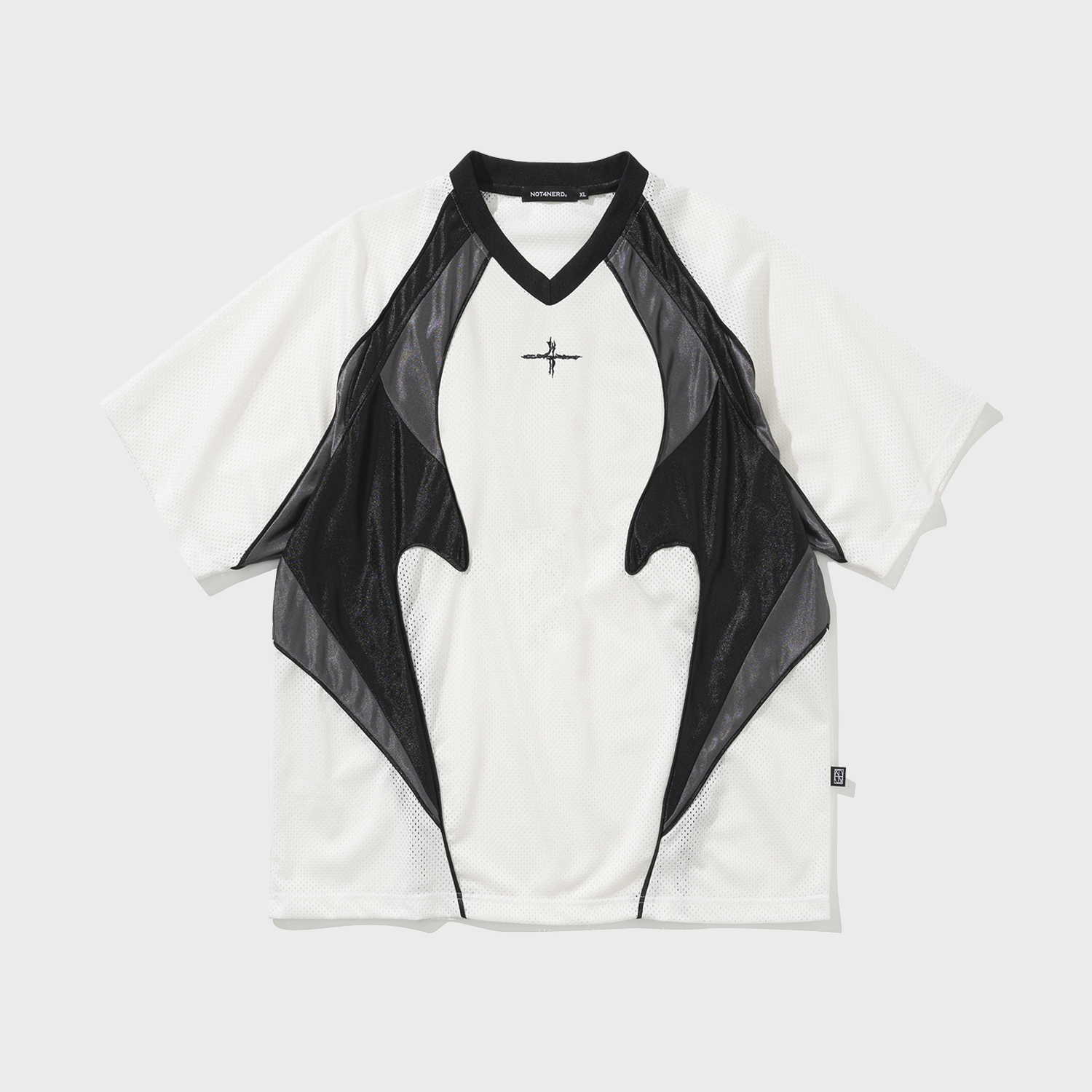 韓国発!【NOT4NERD】4 Symbol Colour Block Mesh T-Shirts 11f026f5fd732561b170bf3f8716d5
