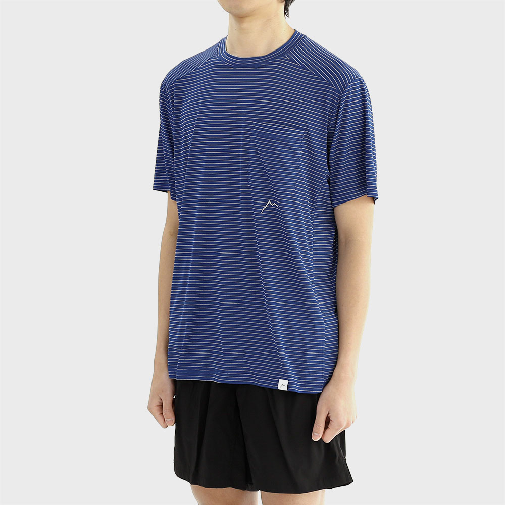 【CAYL】 dambi short sleeve / dark blue DAMBI AIR SHORT SLEEVE (Dark Blue) - 감도 깊은 취향 셀렉트샵