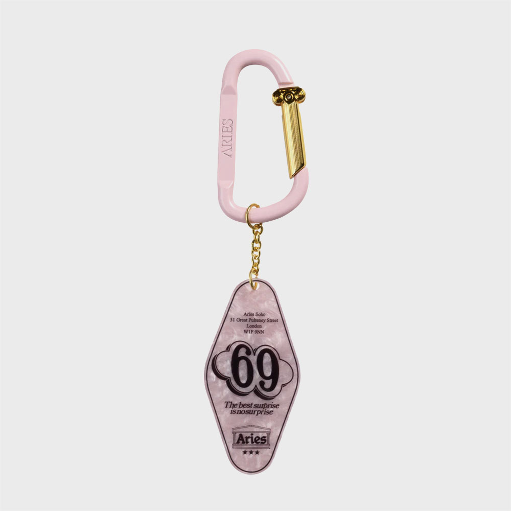 U) Aries Motel Key Chain (Pink) - 감도 깊은 취향 셀렉트샵 29CM
