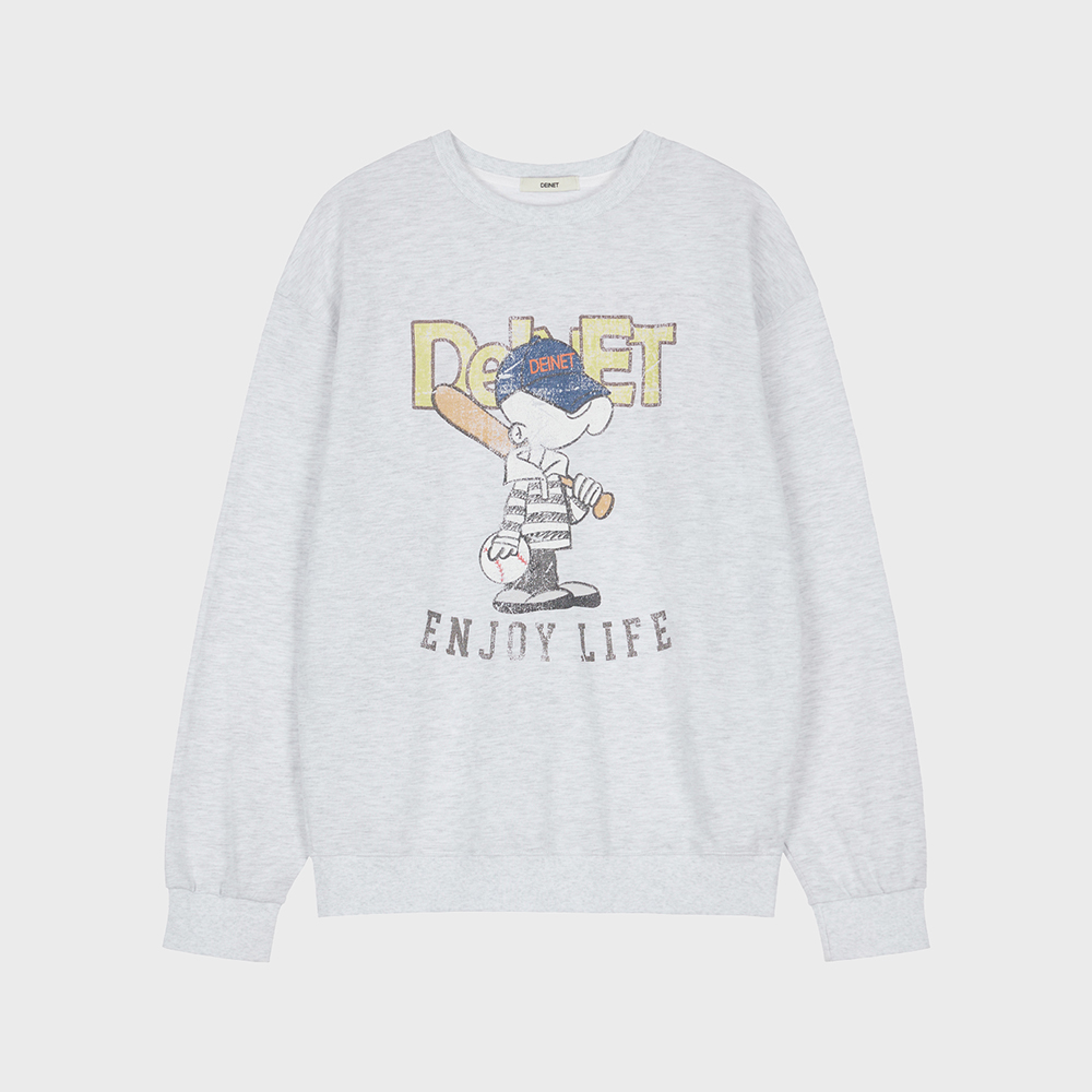 【NEW ERA】韓国人気◆AP MLB ARCH LOGO CROP CREWNECK LOSDOD 29CM 단독] AP MLB ARCH LOGO CROP CREWNECK LOSDOD (SEA BLU