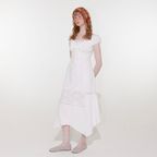 Vintage Cotton Dress (White)