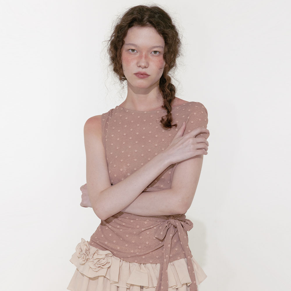 Orchid Cubic T-Shirt (Ivory) - 감도 깊은 취향 셀렉트샵 29CM