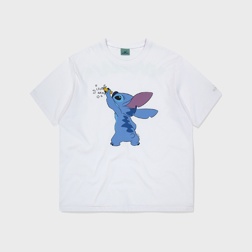 【SUNLOVE】 [STITCH] Doodle Tee /追跡付 STITCH] Doodle Tee White - 감도 깊은 취향 셀렉트샵 29CM