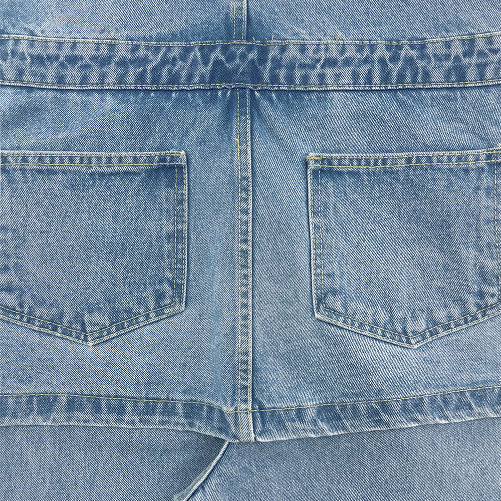 Combi Denim Overall - Middle Blue - 감도 깊은 취향 셀렉트샵 29CM