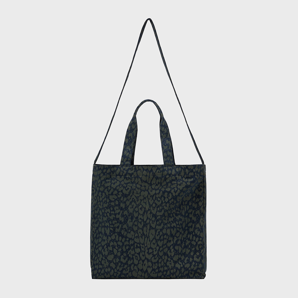 [DEINET] DEINET LOGO TWO WAY ECO BAG ★大人気★ DEINET LOGO TWO WAY ECO BAG IN LEOPARD - DEINET