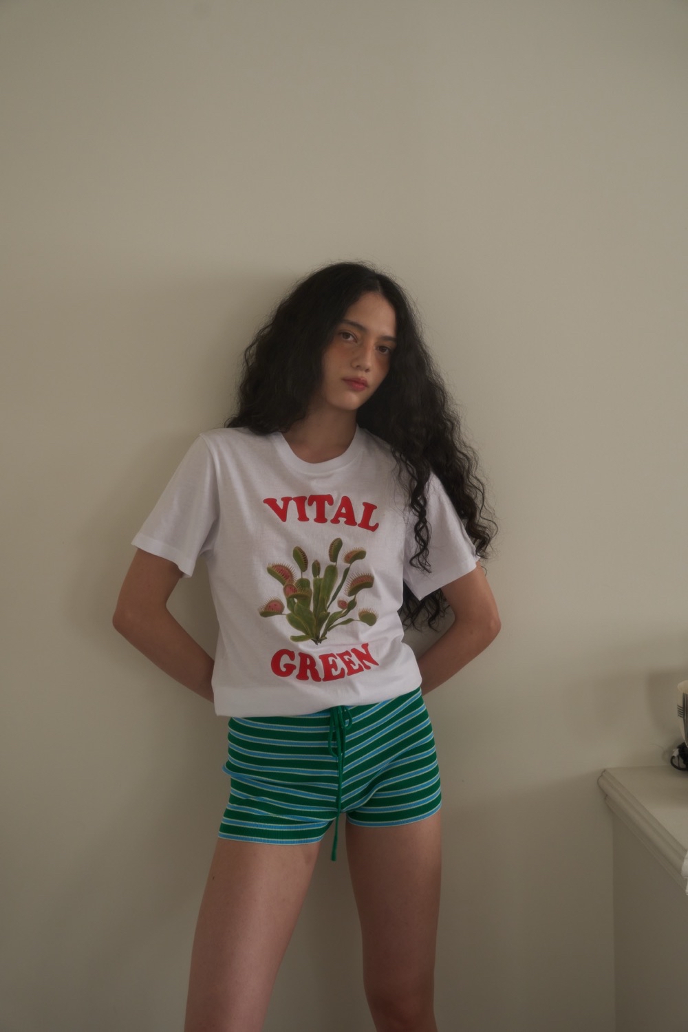 ショートパンツ [OURSAALTY] Mentors Knit Microshorts Mentors Knit Microshorts / Green - 감도 깊은 취향 셀렉트샵 29CM