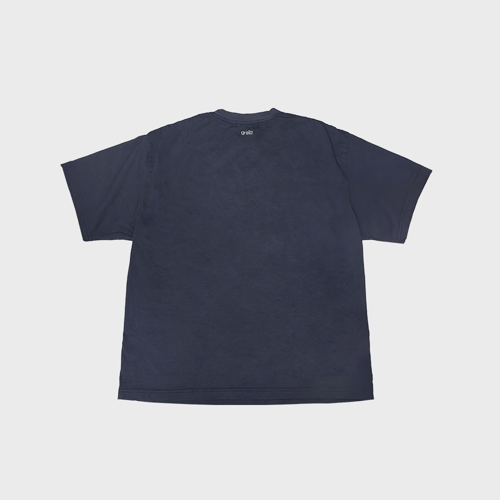 GRAILZ X KOIN SEOUL] KG T-SHIRTS [NAVY] - 감도 깊은 취향