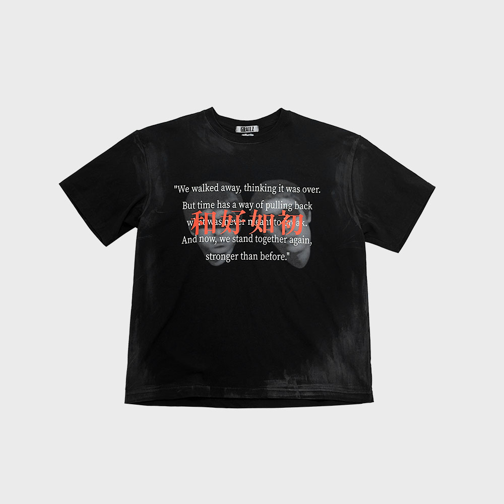 ★GRAILZ★ GRAILZ X KOIN SEOUL BACK TO US TSHIRTS BLACK GRAILZ X KOIN SEOUL] BACK TO US T-SHIRTS [BLACK] - 감도 깊은