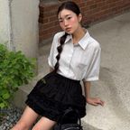 [채원PICK] Frill Can Can Skirt_MB3SRN4