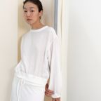 [14차 6/27 예약배송] Sheer Sweatshirt (White)