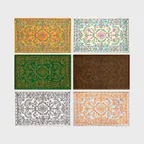 Doodle Persian Rug A-type (6 colors) 두들 페르시안 사각 러그 6종