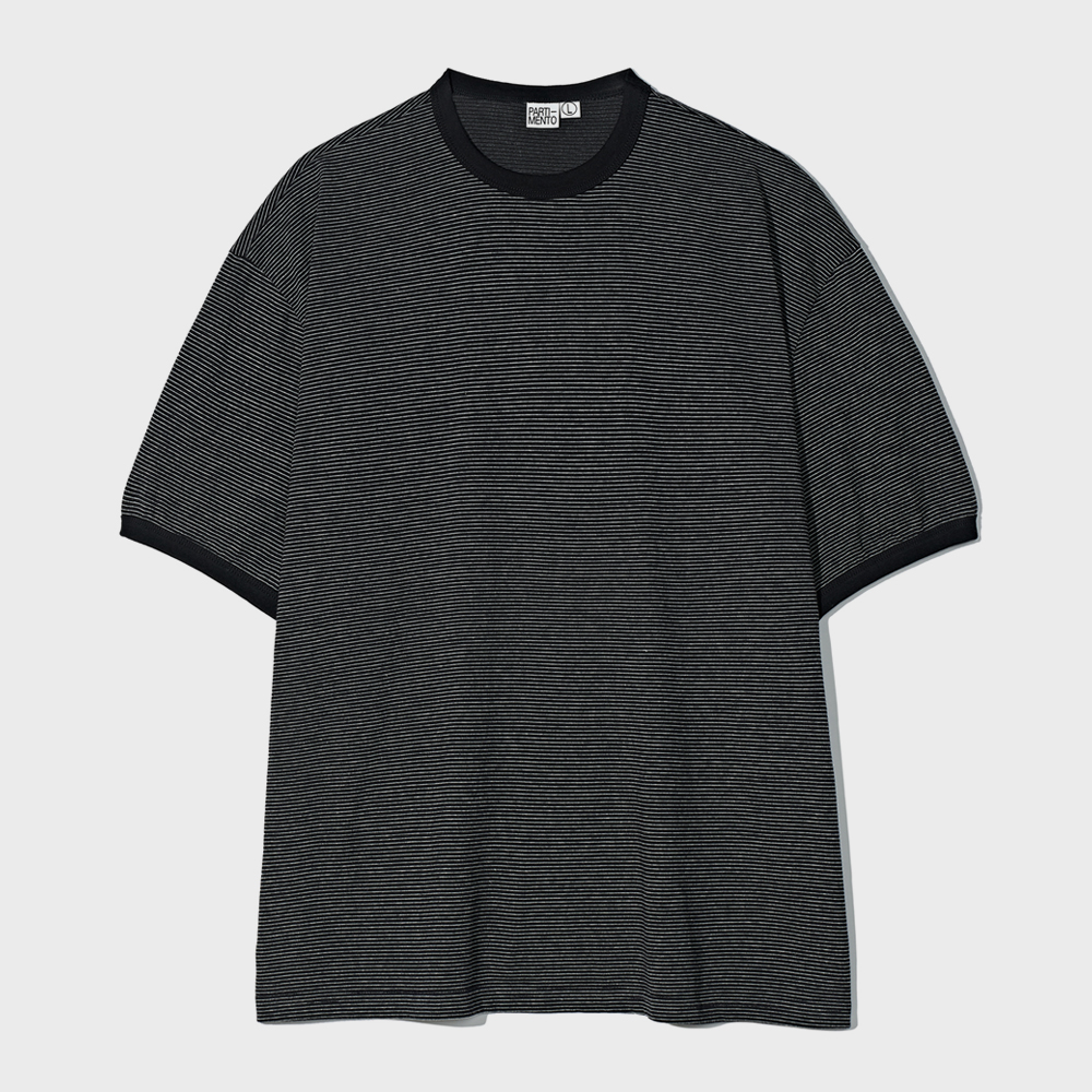 90s Stripe Tee Black - 감도 깊은 취향 셀렉트샵 29CM