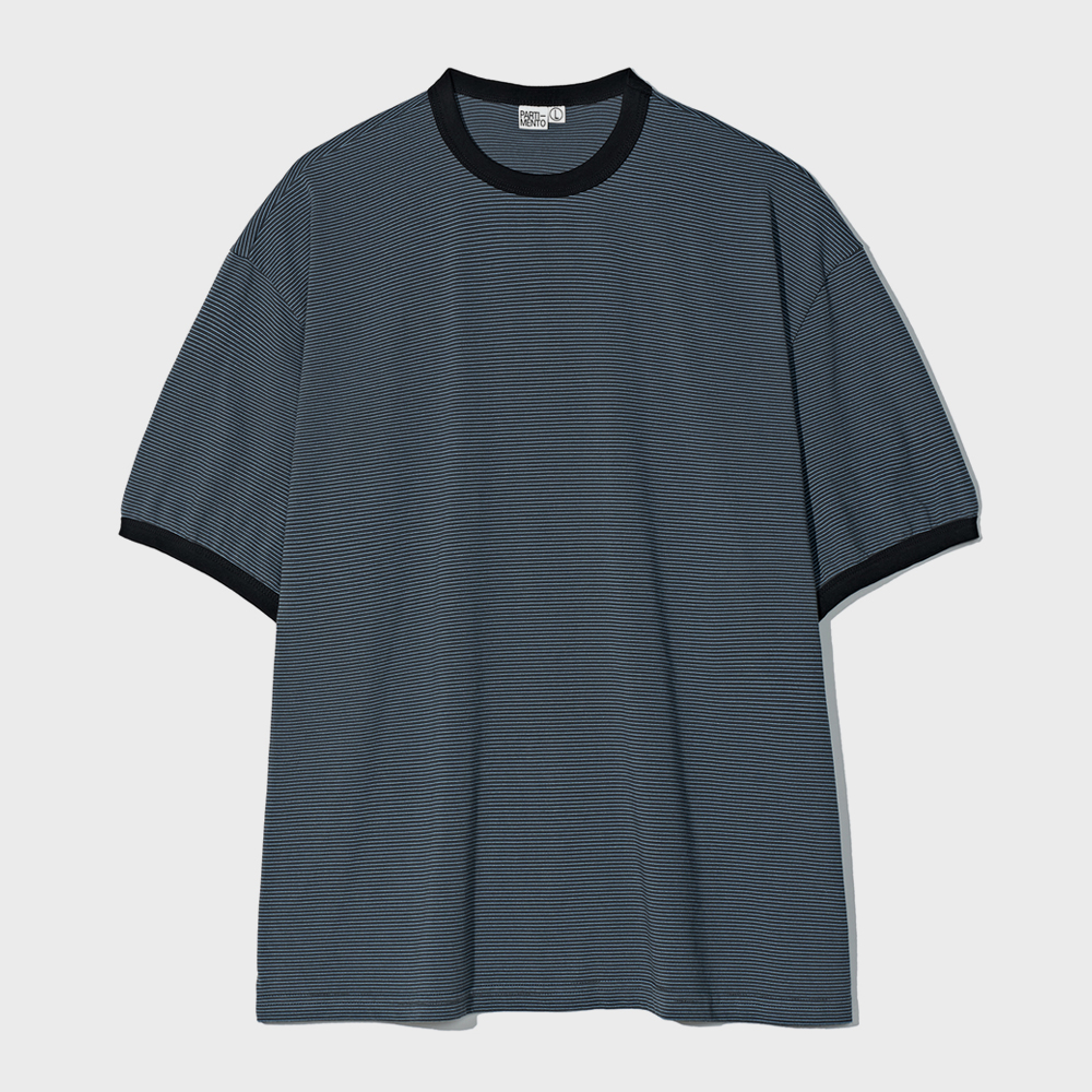 ★PARTIMENTO★ PTMT Sunlight Ringer Tee Navy PTMT Sunlight Ringer Tee Navy - 감도 깊은 취향 셀렉트샵 29CM