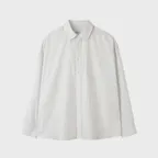 Dobby Stripe Shirt - Ivory