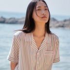 (w) 자이푸르 반팔 잠옷 세트