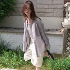 Summer oversized check-shirt - Pink