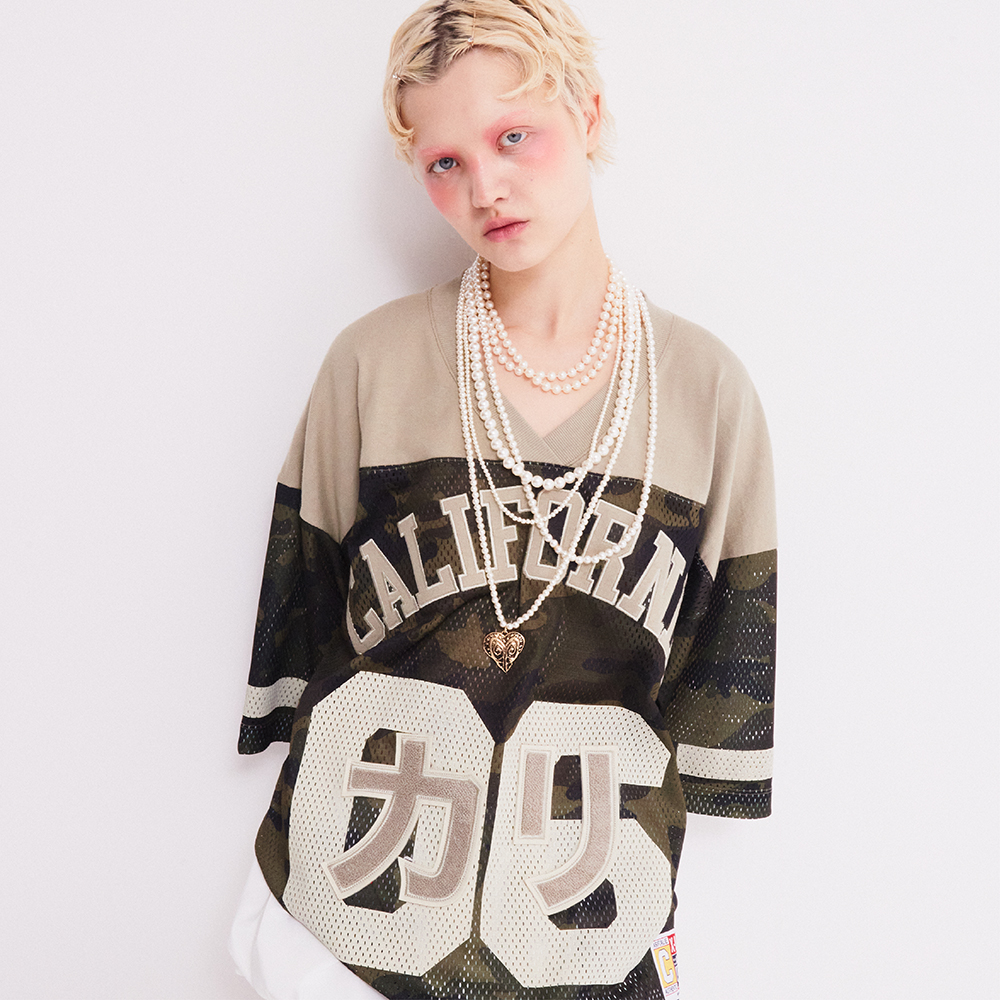 Lace Cross Half T-shirt - IVORY - 감도 깊은 취향 셀렉트샵 29CM