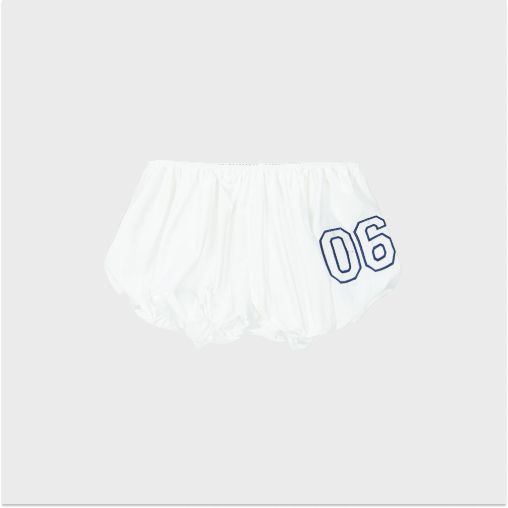 06 LOVELY BALLOON SHORTS WHITE - 감도 깊은 취향 셀렉트샵 29CM