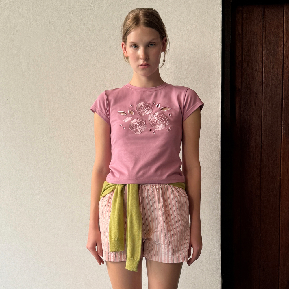 Sculptor X Fantasia] Fairy Tee Pale Pink - 감도 깊은 취향