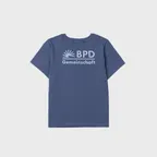 (W) 001 GEMEINSCHAFT TEE (SLATE BLUE)