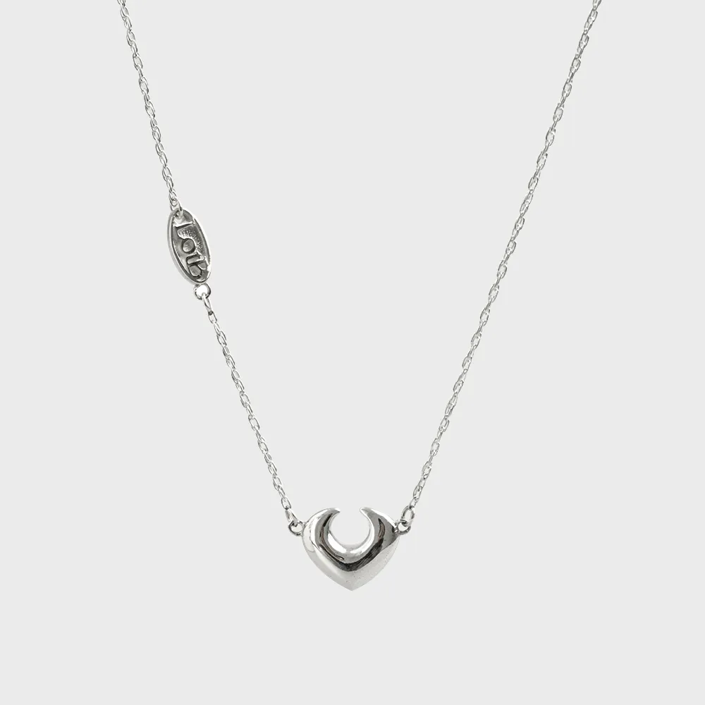 Silver925] HW003 Mini heart necklace - 감도 깊은 취향 셀렉트