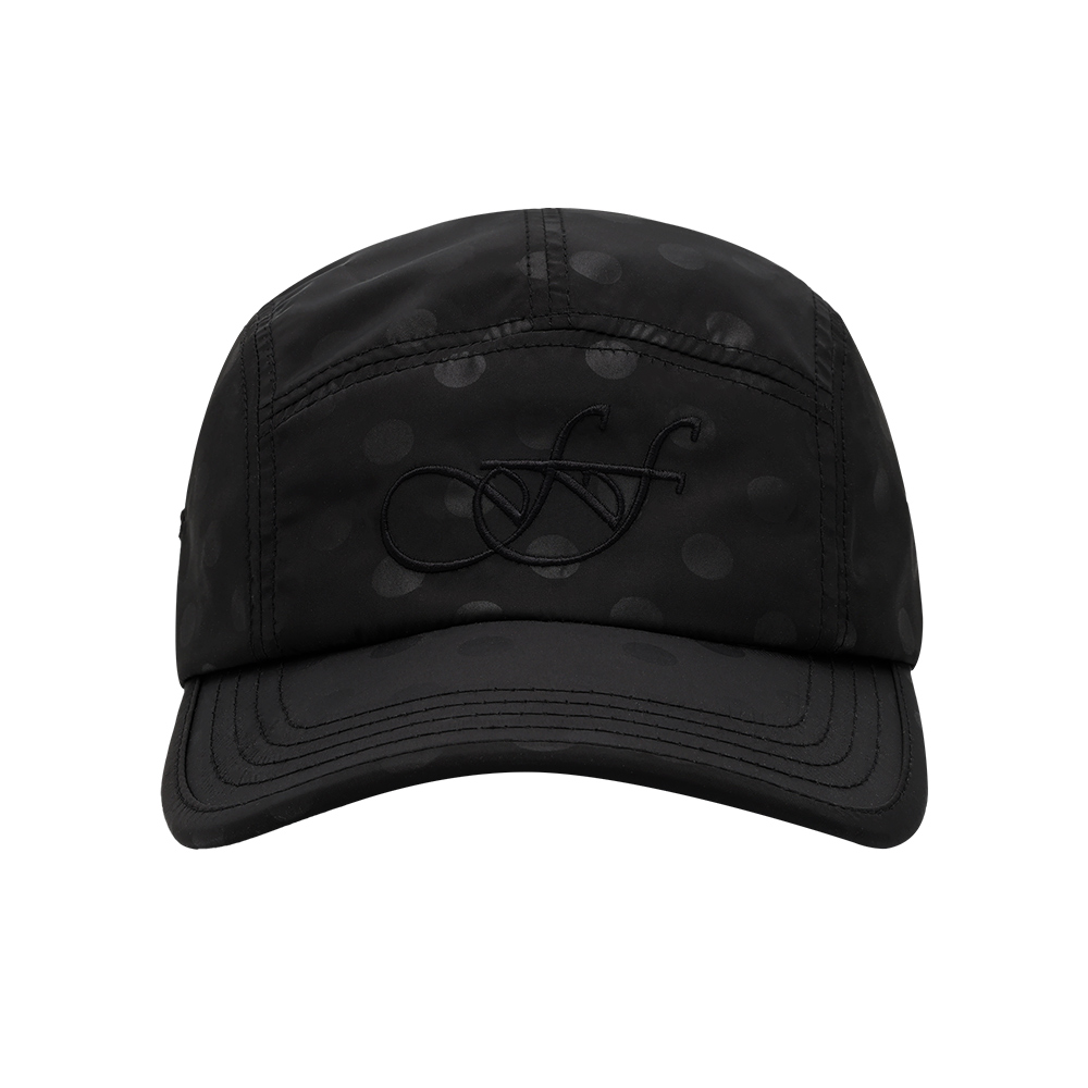 ■FANCY CLUB■ FF LOGO DOT CAMP CAP FF LOGO DOT CAMP CAP (BLACK) F25QE995 - 감도 깊은 취향
