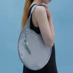 [2차 리오더] Nest Mesh Shoulder Bag_Silver