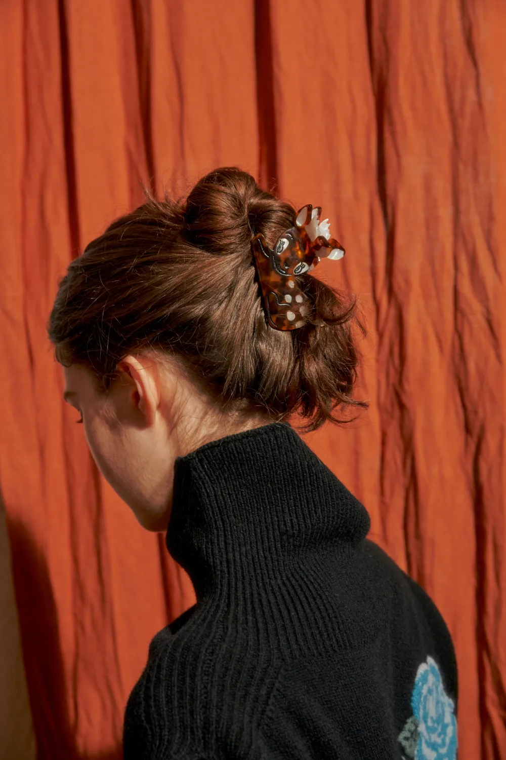 NAT hair clip dress cat