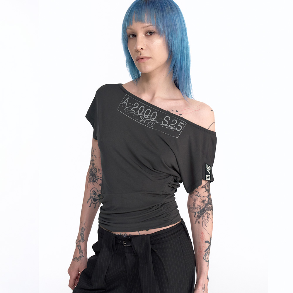 DEPP SKIRT PANTS (CHARCOAL+BLACK) - 감도 깊은 취향 셀렉트샵 29CM