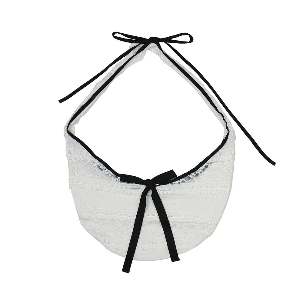 DEW LACE RIBBON BAG white - 감도 깊은 취향 셀렉트샵 29CM