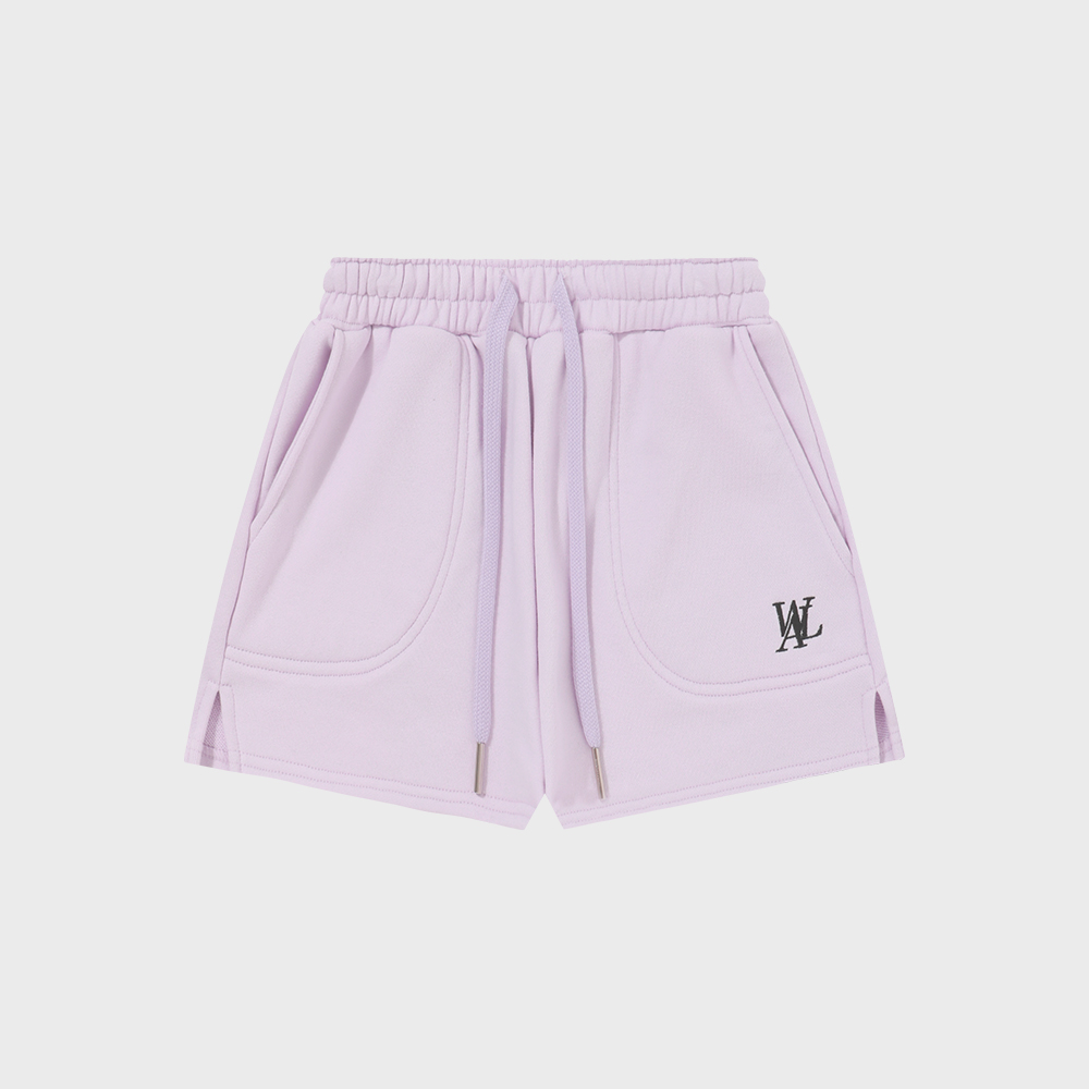 パンツ WOOALONG Signature short pants LAVENDER WL242JSP01WLVD Women's Lavender Pleated Dress Shorts | Made-to-Order Suits