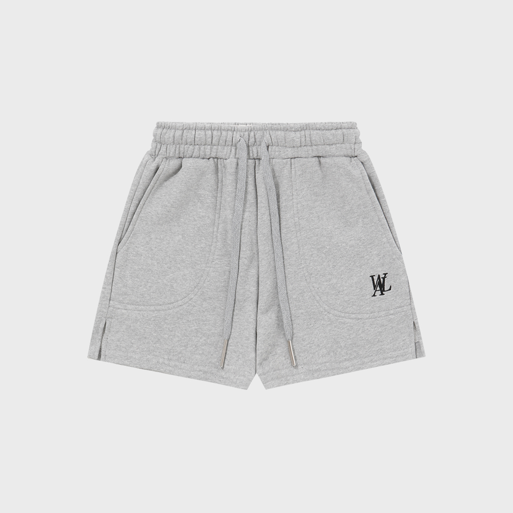 パンツ WOOALONG Signature short pants GREY WL242JSP01WGRY Signature short pants - GREY - 감도 깊은 취향 셀렉트샵 29CM