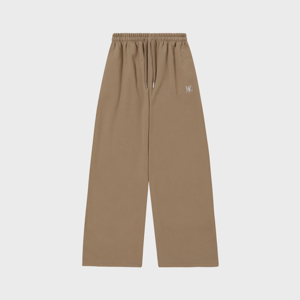 Signature relax wide pants - LIGHT GREEN - 감도 깊은 취향