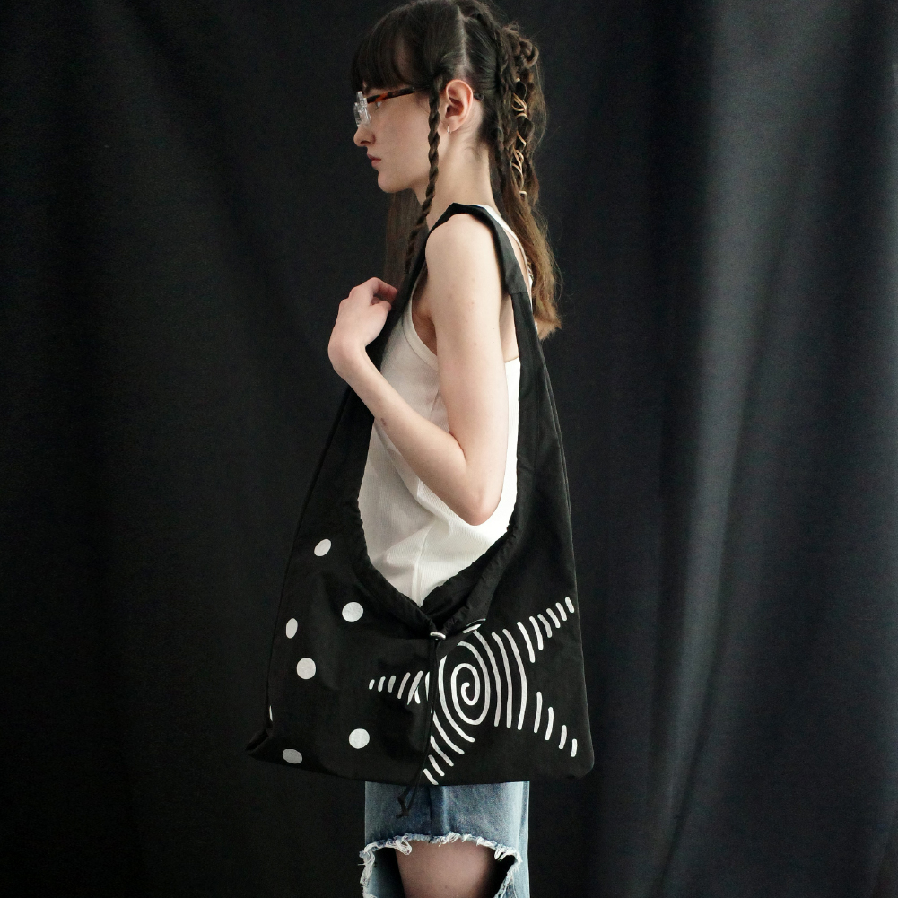 ★FILLINTHEBLANK★ Stance Packable Multi Bag messyblack p_81340c74c62945569470f8c0d8fc
