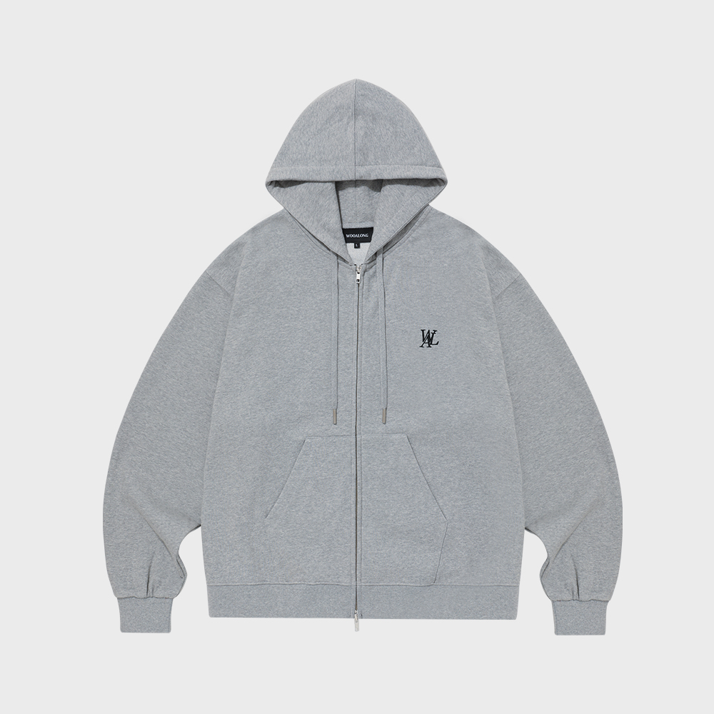 【WOOALONG】 Velour corduroy hood zip-up MUSINSA | WOOALONG Velour corduroy hood zip-up - BLUE
