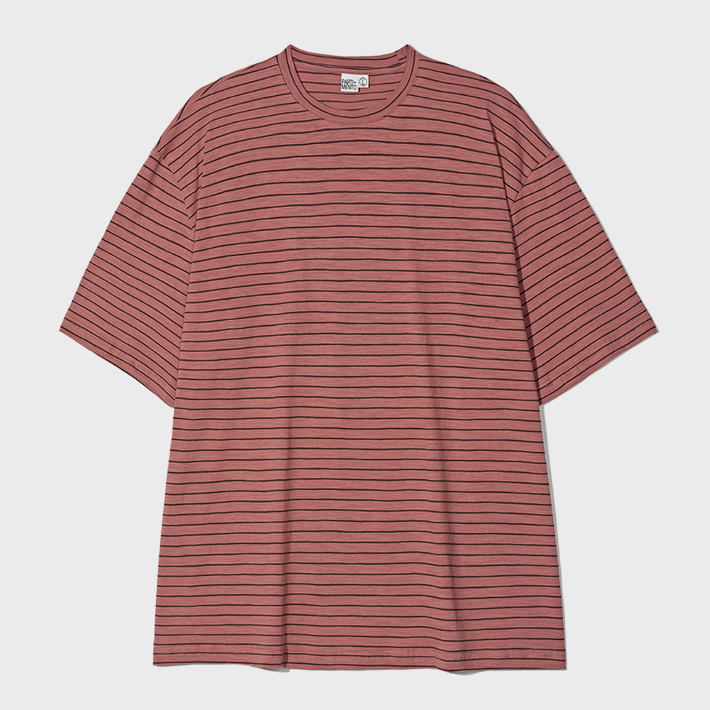 Engineered Stripe Ringer Tee Black - 감도 깊은 취향 셀렉트샵