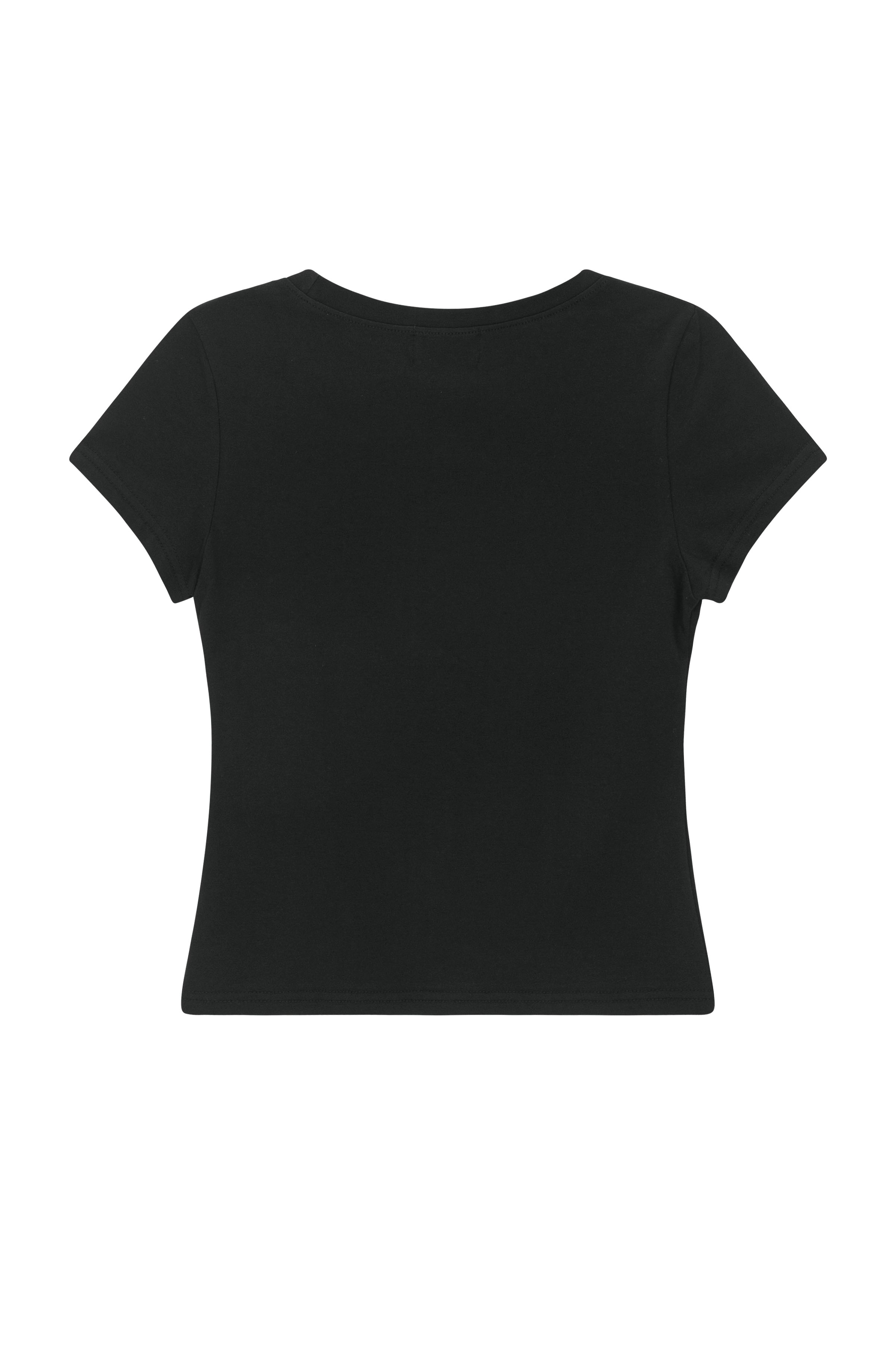 【Bellialeu】Back line half tee MUSINSA | BELLIALEU TWINKLE HALF TEE-BLACK