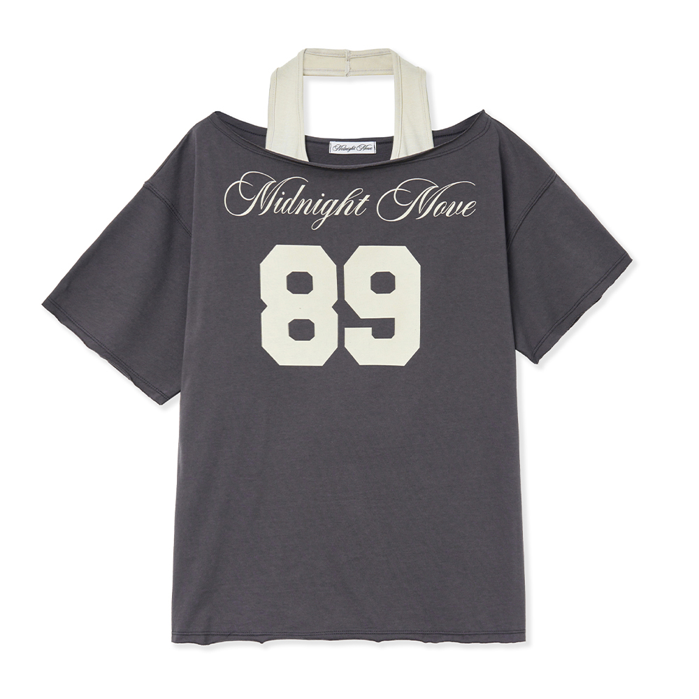 【MIDNIGHT MOVE】lace sc t レース Tシャツ レースscTシャツ (sky blue) - MIDNIGHT MOVE | 60% - アジア