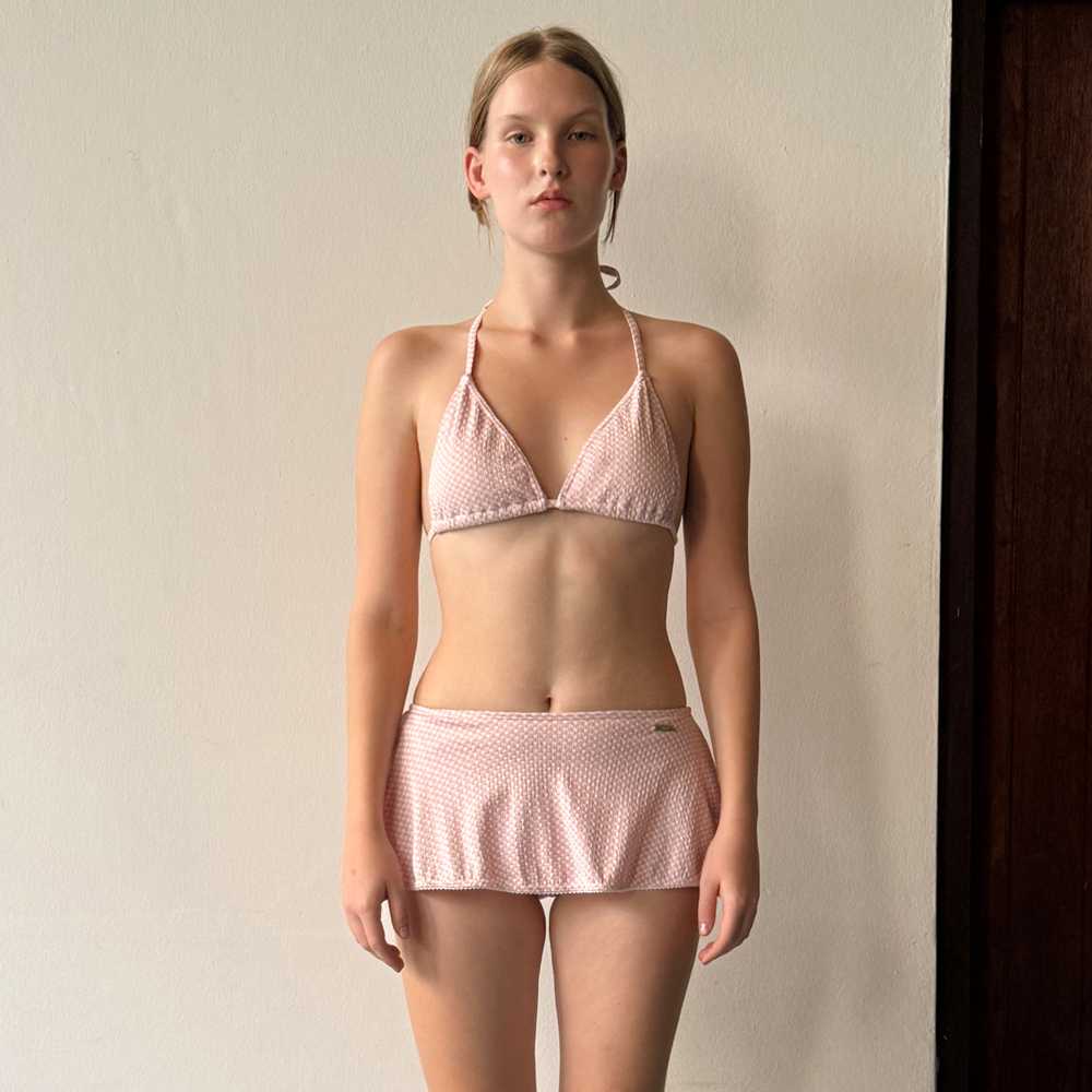 Gingham Check Skirt Bikini (Pink) - 감도 깊은 취향 셀렉트샵 29CM