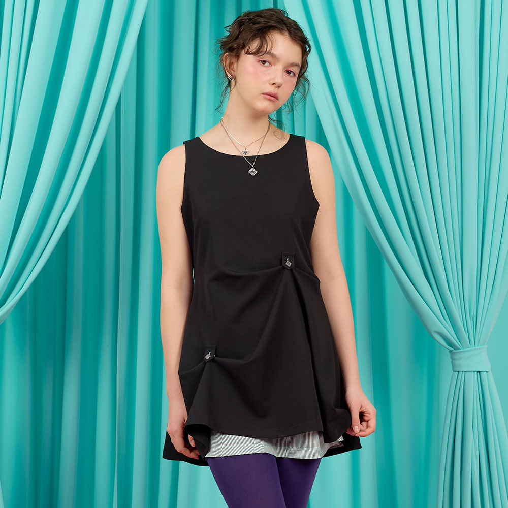 Cargo Zip-Up Dress Charcoal - 감도 깊은 취향 셀렉트샵 29CM
