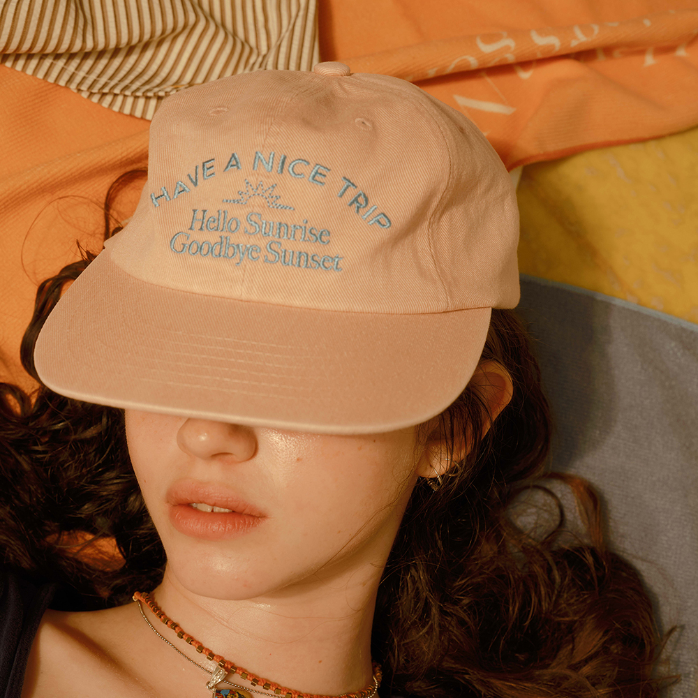 HELLO■Dot Arch Logo Ball Cap_Warm Gray Dot Arch Logo Ball Cap_Warm Gray - 감도 깊은 취향 셀렉트샵 29CM