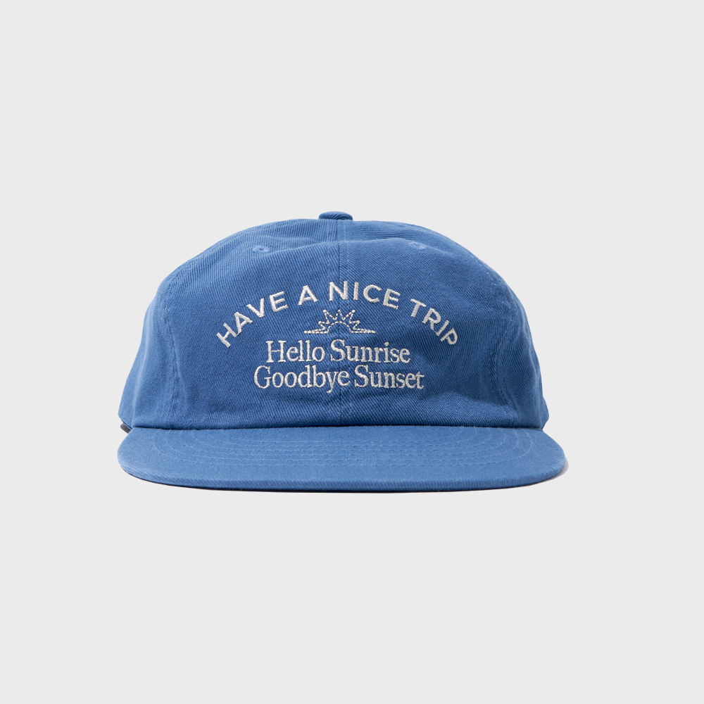 キャップ HELLO SUNRISE Corduroy OG Logo 6Panel Cap Deep Blue 23HSCPDB Corduroy OG Logo 6Panel Cap (Deep Blue) - 감도 깊은 취향