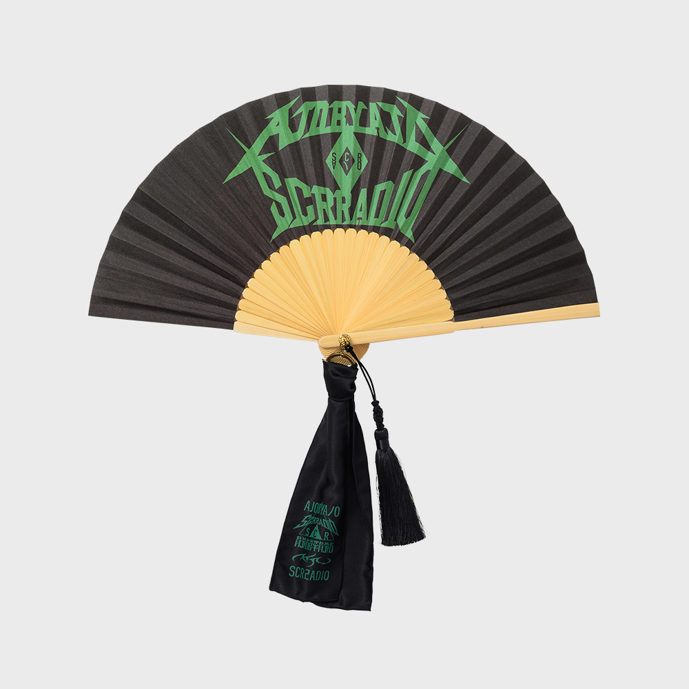 【SCR x AJOBYAJO】SCR x AJOBYAJO Fan SCR x AJOBYAJO】SCR x AJOBYAJO Mini T-shirt [BLACK] (AJO