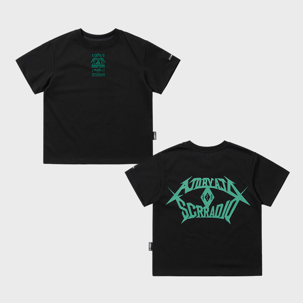 【SCR x AJOBYAJO】SCR x AJOBYAJO Fan SCR x AJOBYAJO Fan [BLACK] - 감도 깊은 취향 셀렉트샵 29CM