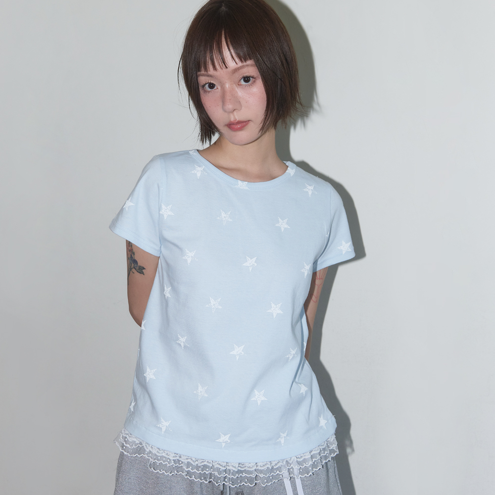 ★FANCYCLUB★BAYWATCH CROP TEE (WHITE) ★正規品/韓国直送料込 BAYWATCH CROP TEE (WHITE) F25QB103 - 감도 깊은 취향 셀렉트샵