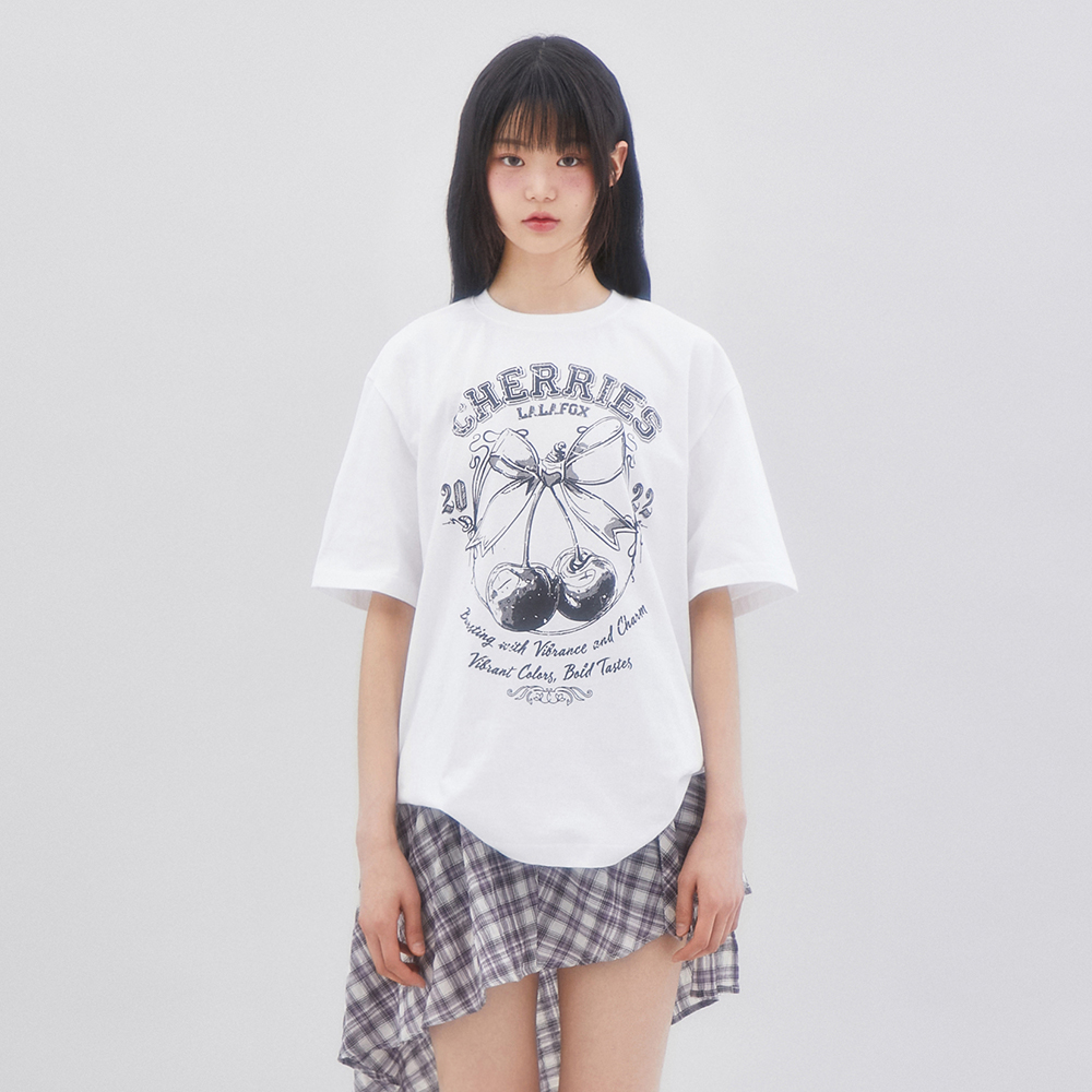 [LALAFOX]LALAFOX & TREE13 RAY GRAPHIC T-SHIRT/追跡付 LALAFOX & TREE13 RAY GRAPHIC T-SHIRT WHITE BP2CH015 | TheAmall